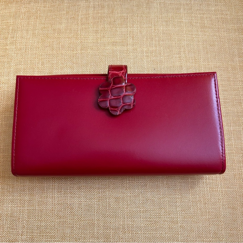 Furla Bloom Wallet Red Leather - Picture 3 of 14